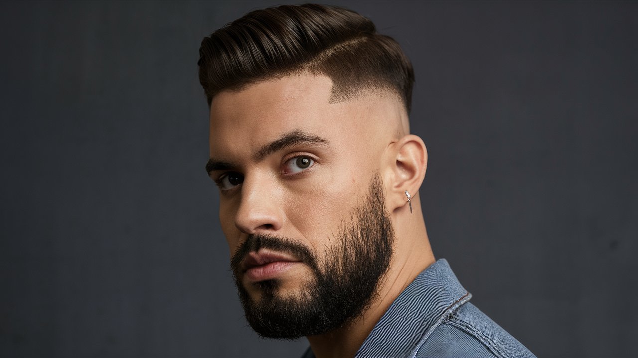 low taper fade straight hair
