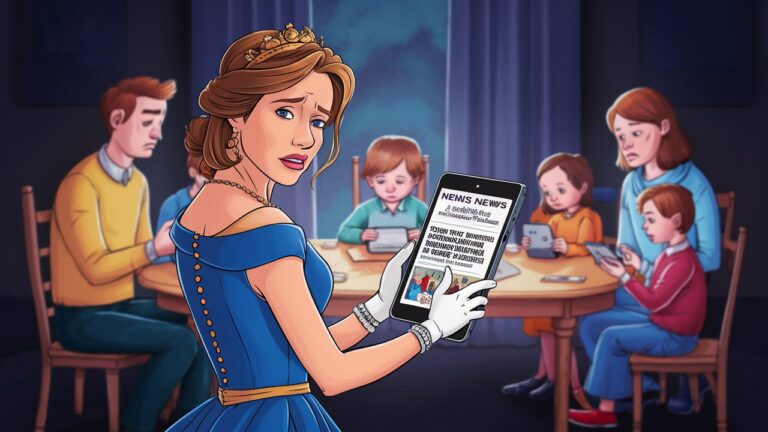 princess kate warns that excessive technology use is disconnecting families​